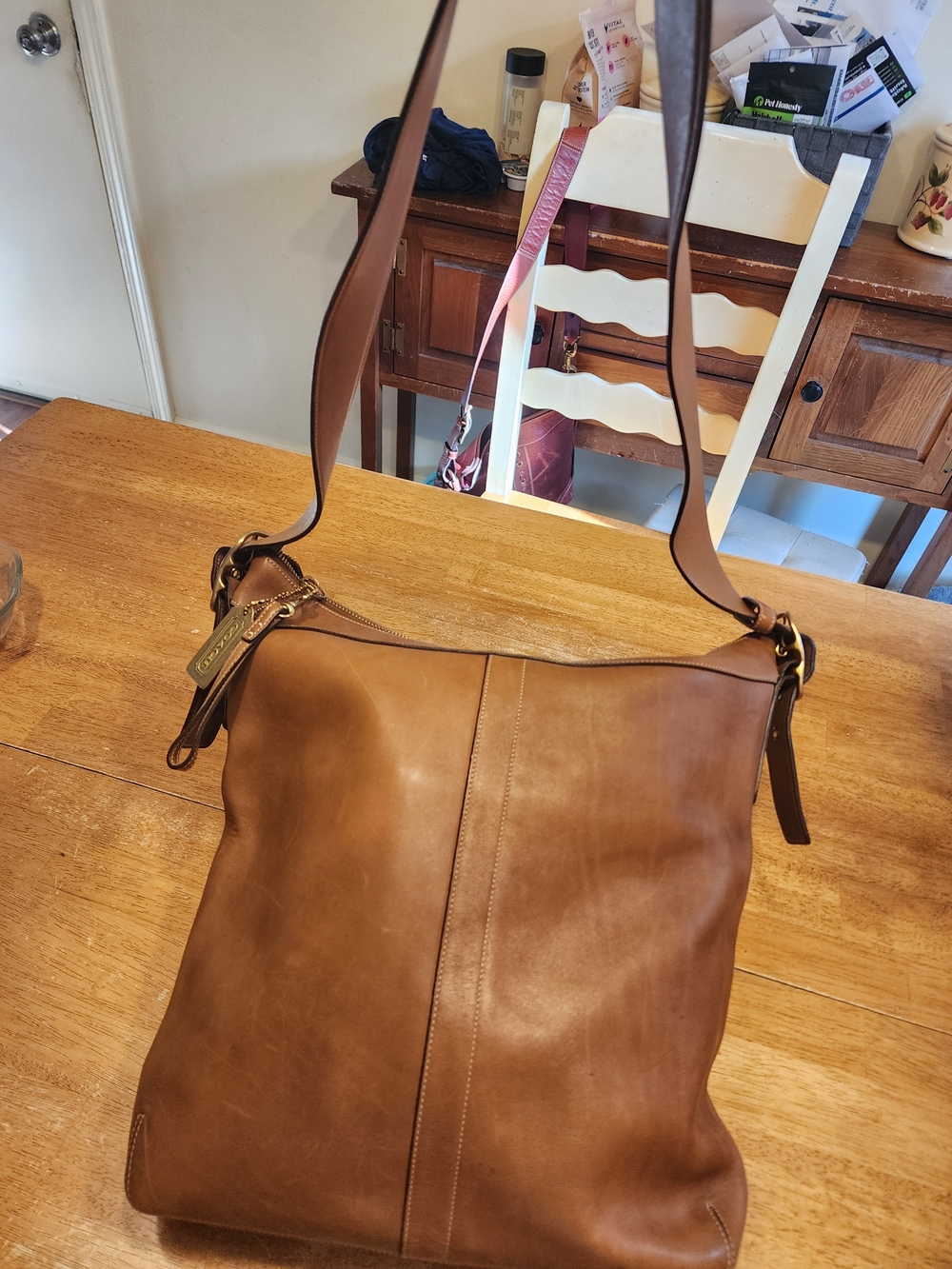 vintage 2002 Coach Legacy Slim Duffle